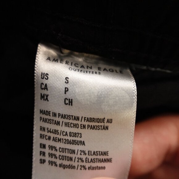 American Eagle Ne(x)t Level Flex Jogger Pants Women’s Small Black 25.5" Inseam - Picture 13 of 13